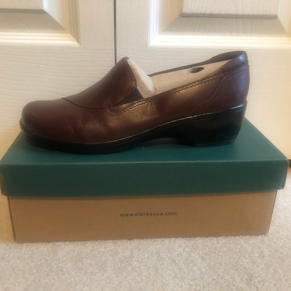 Women's Clarks Shoes Brown May Poppy Size 9M - Picture 4 of 9